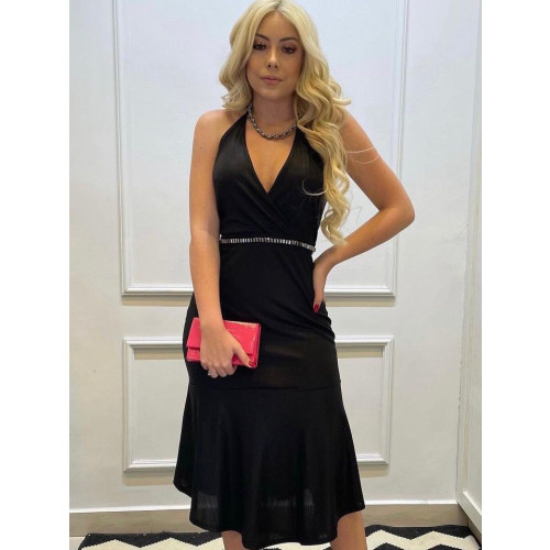 Vestido Frente Única Preto